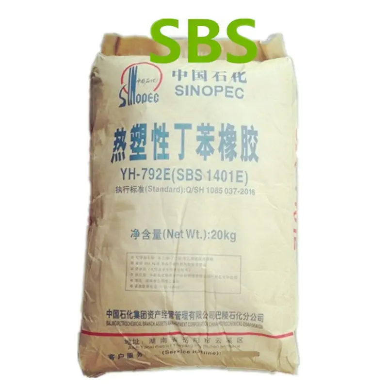 SBS 1401(yh-792) adhesive asphalt modified thermoplastic styrene butadiene rubber