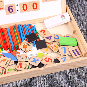 Children Arithmetic Number Stick <strong>Learning</strong> Box Arithmetic Digital Stick Nursery Math Early Education Puzzle Calculation <strong>Teaching</strong> - Product Image 5