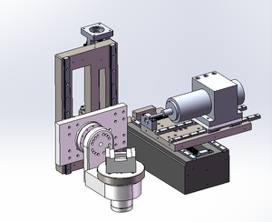 Fresadora CNC de 5 ejes V4 Desktop ARM Linux System con caja de metal y medio refrigerante - Product Image 4