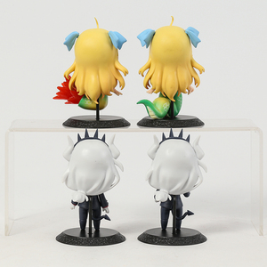Ymj 4 cái/bộ dropkick On My Devil Anime nhân vật jashin-chan Merlin ritsuka Mash Gilgamesh mini đồ chơi hoạt hình dễ thương 10cm - Product Image 6