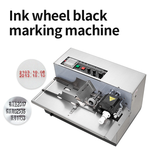 Data di scadenza goffratura codifica macchina da stampa data di scadenza Hot Foll Stamping 380F macchina di codifica spessore 10-25mm