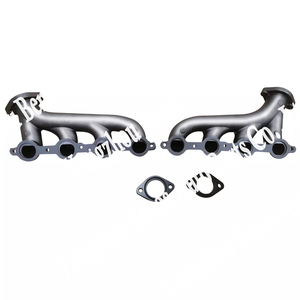 Chevy LS1 LS2 LS3 Chevy 5.3L 6.0L için LS takas dökme demir egzoz manifoldu başlığı - Product Image 1