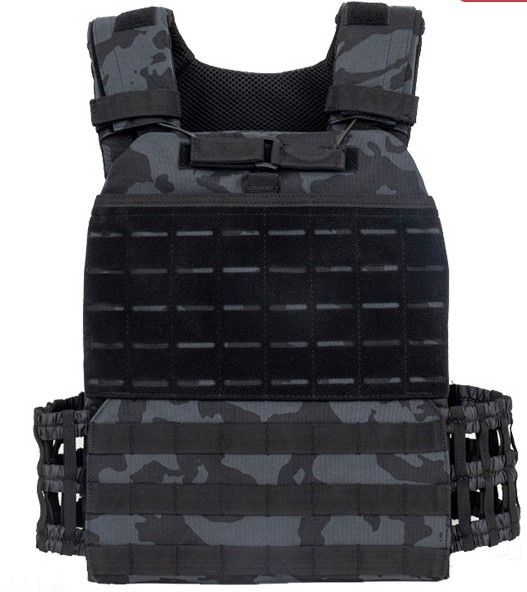 black camo fitness training