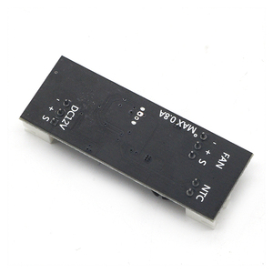 12V 0.8A DC PWM 2-3 ventilador de un solo cable Control de temperatura controlador de velocidad chasis computadora Módulo de reducción de ruido NTC B50K 3950 - Product Image 6