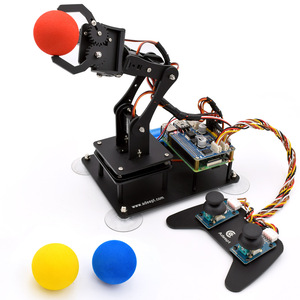 Aismartlink yaratıcı ahududu Pi beş eksenli robotik kol Python programlama öğrenme kiti