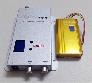 FPV 1.2Ghz 1.2G 8CH 1500mw segnale Wireless AV mittente TV Audio Video ricevitore trasmettitore per auto RC - Product Image 4