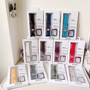 For <strong>Apple</strong> Watch Silicone Strap Hand case 2-in-1 Set 7se8 ForApple Silicone Strap - Product Image 6