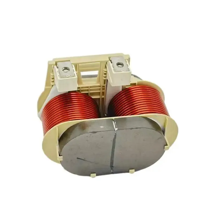 Alambre de cobre plano Inductor de bobina de alta resistencia de aislamiento Inductor de almacenamiento de energía de alta eficiencia Inductor de alta corriente