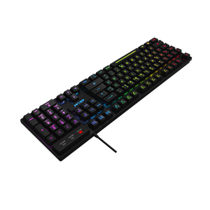 Aikun GX310WR 2.4G Wireless Rechargeable Gaming <strong>Keyboard</strong>,Dynamic 7 Color Backlight,Quiet Rubber Switch,Multi Keys Anti-ghosting - Product Image 2
