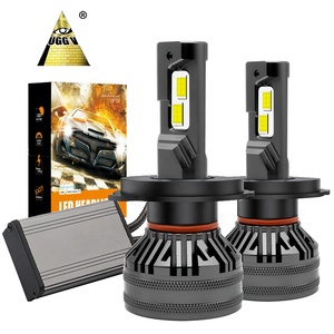 High-Performance <strong>LED</strong> Headlight Conversion <strong>Kit</strong> - 9008 H4, H13 12V IP68 Waterproof UGGV <strong>6</strong> 9006 <strong>LED</strong> Chip OEM Factory Quality - Product Image 3
