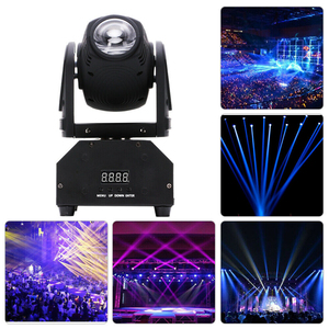 Günstiger Preis Mini LED RGBW 10W Kopfsc hütteln der Bühnen lampe DMX512 Sound Automatic Control Stage Beam Lamp - Product Image 5