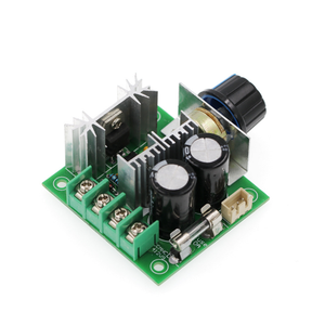 Controlador de velocidad del motor de CC PWM Interruptor de controlador de velocidad continua Alta eficiencia 12V-40V 10A - Product Image 5