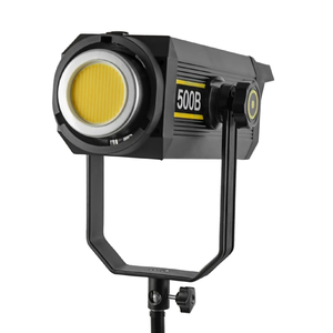 ไฟ LED 500W สำหรับถ่ายวิดีโอไฟถ่ายภาพ2800-6800K รีโมทคอนโทรลไฟต่อเนื่องพร้อมฝาปิด