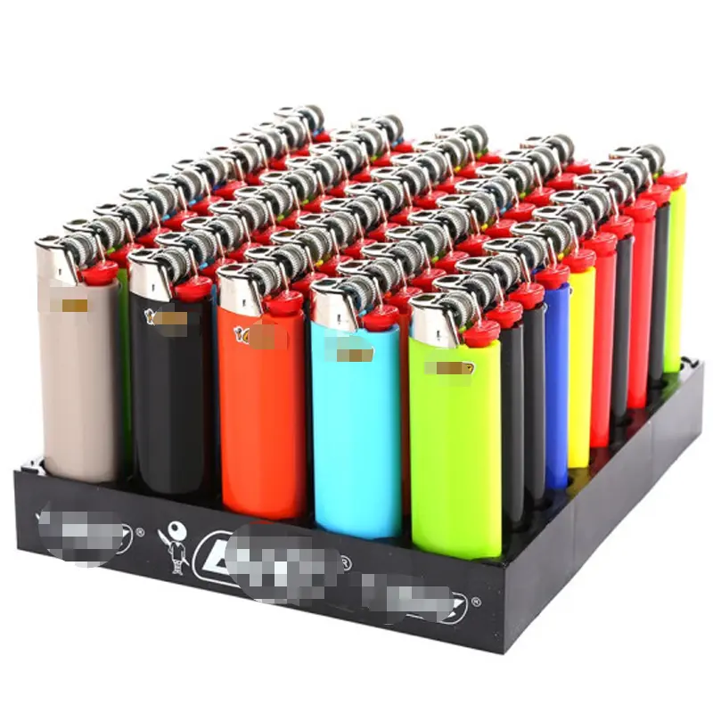 Briquets à gaz jetables Grand J6 J26 Briquet à meule Petit J25 Briquets de poche Accessoires pour fumeurs