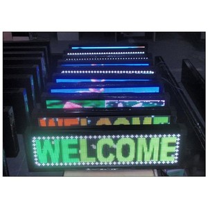 Наружный RGB P10 светодиодный знак сообщений P10 Светодиодный прокручивающийся экран с текстом полноцветный светодиодный дисплей с движущимся текстом