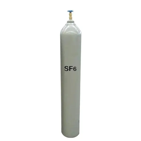 Prix de l'hexafluorure de soufre de pureté 99.999% Acheter des gaz SF6 pour le disjoncteur Abb SF6