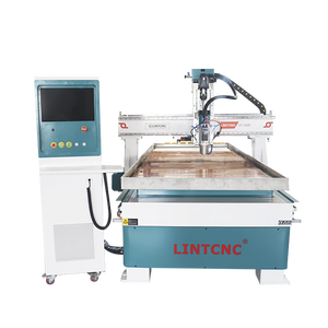 Carpintería 3 ejes 5 ejes CNC grabado lineal automático cambiador de herramientas fabricación de muebles ATC madera CNC enrutador máquina cortadora - Product Image 2