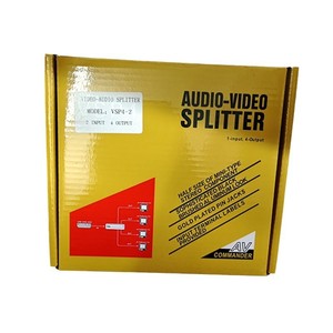 ตัวแบ่งสัญญาณ RCA แบบ2 in 4สำหรับเครื่องแยกสัญญาณเสียงและวิดีโอ VSP4II - Product Image 4