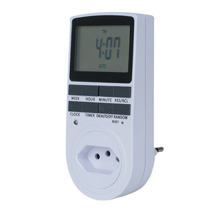 EU AU US UK FR BR LED Countdown Digitaler Buchsen-Timer-Stecker Elektrischer Stecker - Product Image 2