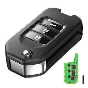 Xhorse XNHO00EN Wireless Universal VVDI2 Remote Autos chl üssel 3 Tasten Transponder Chip für Honda VVDI Key Tool MAX Programmierer - Product Image 1
