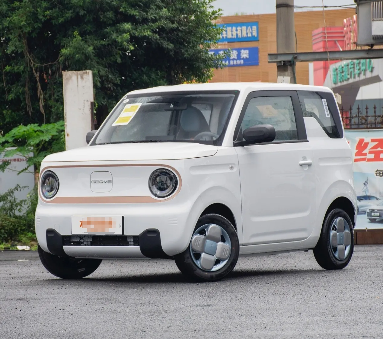 2023 GEELY 팬더 미니 EV 자동차 200km 범위 미니 전기 자동차와 새로운 에너지 차량