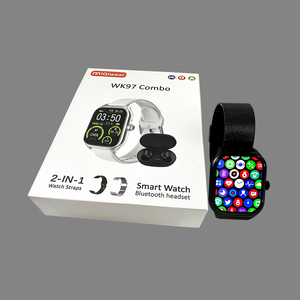 2025 yeni varış akıllı saat 2 in 1 takım 2 sapanlar Series9 BT çağrı kulaklık ile 2.3 inç büyük ekran Smartwatch 2in1 - Product Image 4