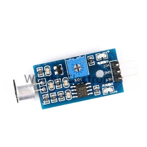 Módulo de detección de sonido de alta sensibilidad, interruptor de silbato controlado por voz, sensor de sonido, módulo de cabeza Mi, sistema de 3 cables - Product Image 4