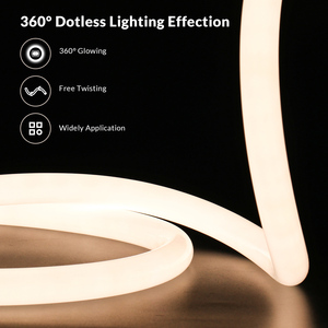 Nd24D yeni özel tasarım Led Neon tüp Led Neon lamba işareti işık Ip65 Led Neon işık oturma odası ve sinema için - Product Image 4