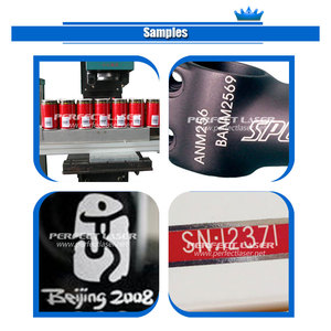 Laser perfetto 50w macchina per la marcatura laser a fibra volante con la linea di produzione scatole di imballaggio, bottiglie, sacchetti di stampa di codifica data - Product Image 4