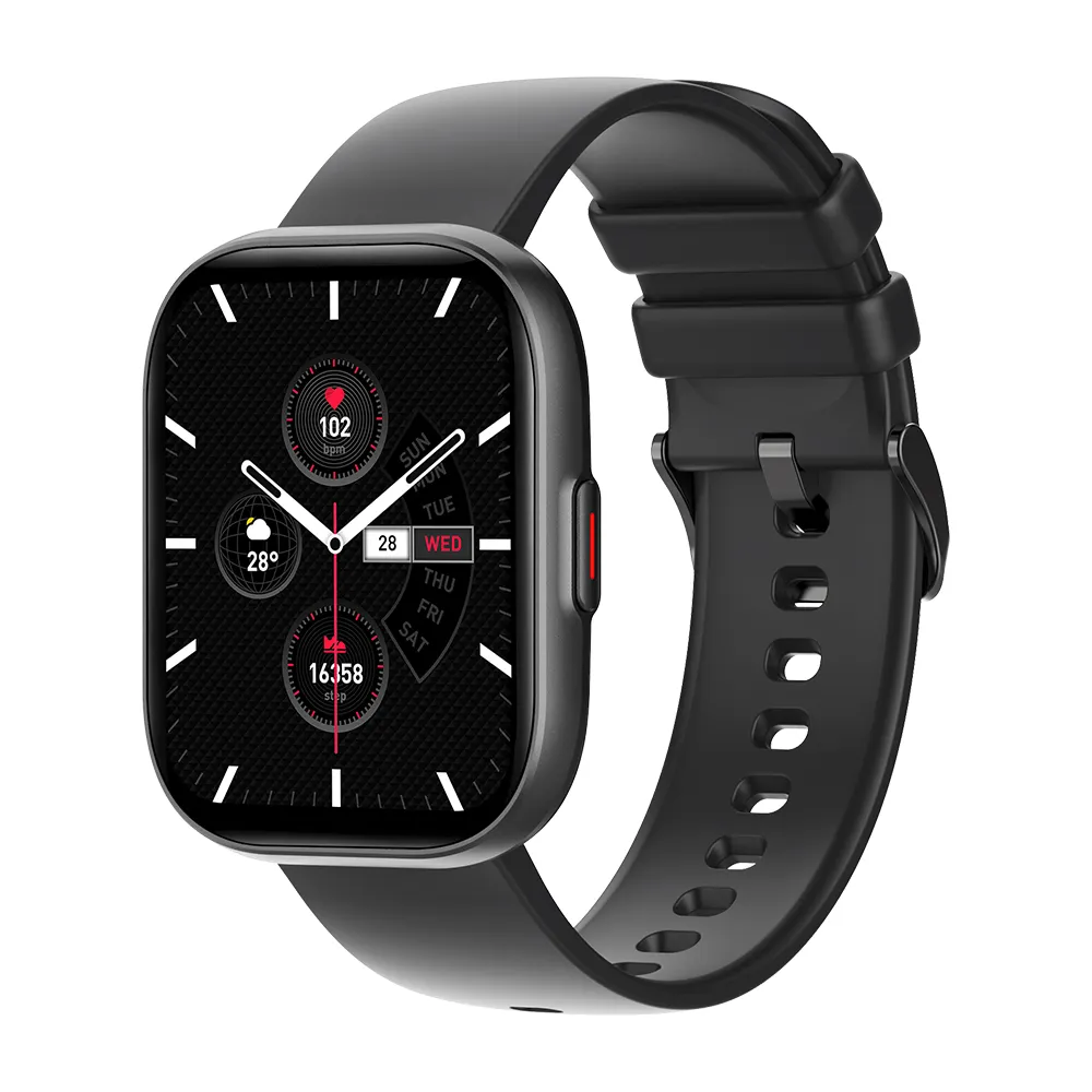 Harga Super hemat biaya COLMI P68 layar AMOLED jam tangan pintar layar besar mendukung Android iOS