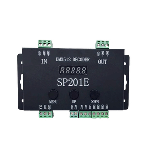 Заводская цена сигнала управления PWM 24 канала цифровой светодиодный DMX512 контроллер декодер для DMX RGB светодиодные полосы - Product Image 4