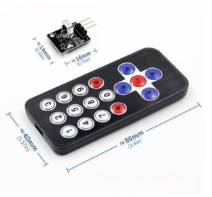 Kit modulo telecomando Wireless a infrarossi IR HX1838 per Raspberry Pi - Product Image 3