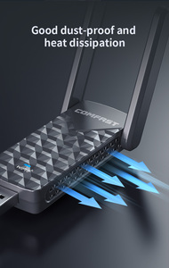 RTL8832BU Chip COMFAST Long Range USB WIFI Adapter for <strong>Computer</strong> Pc Dongle CF-962AX 11ax 1800Mbps Wifi 6 Usb 3.0 <strong>Wireless</strong> Cards - Product Image 6