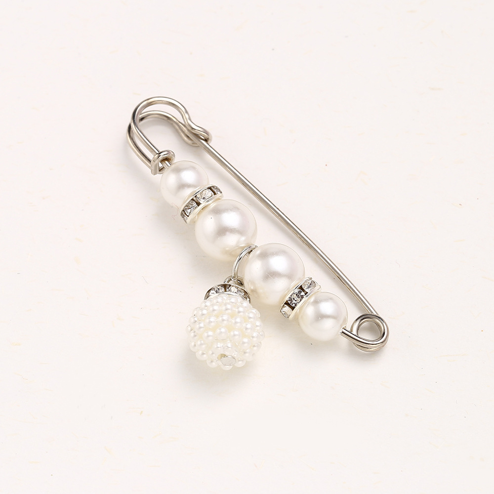 5.8cm argent aiguille à suspendre fraises