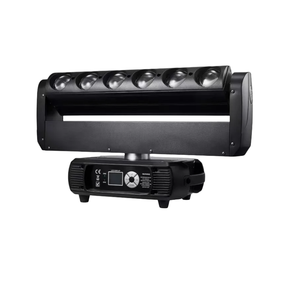 Красочные 6x40 Вт RGBW 4 в 1 пиксель DJ огни Светодиодный луч движущийся головной свет для DJ диско бар сценическое освещение