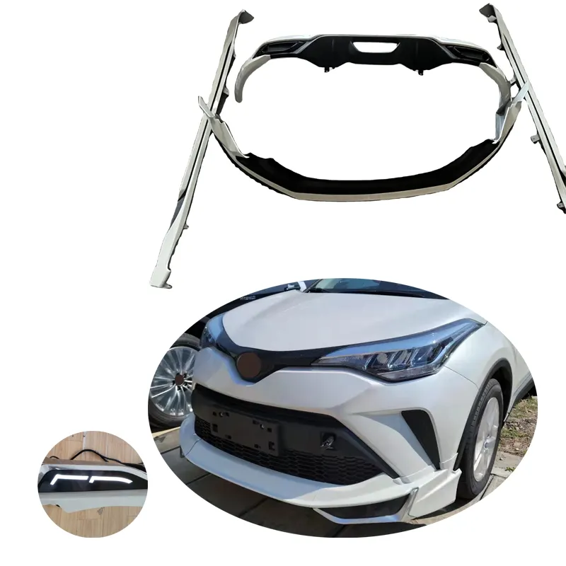 Kit de carrosserie pour Toyota ch-r CHR 2021-2022 Lèvre avant Lèvre arrière Jupes latérales