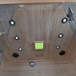 2025 vendita calda 4 persona macchine per Sauna a infrarossi lontani buon prezzo per Sauna capsula Spa infrarossi