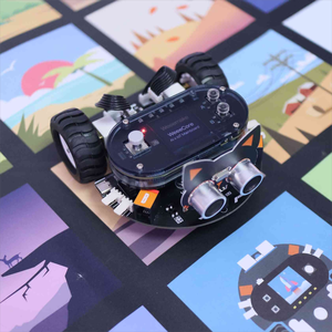 売れ筋WeeeMakeWeeeCoreボットAIOTプログラミングロボット学校の子供のためのロボットキットを描く音声制御AIスマートロボット