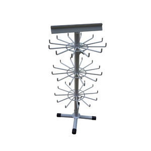 Tre Livelli di Rotazione Controsoffitto Gancio di Visualizzazione Appendiabiti Cremagliera per la Catena Chiave - Product Image 4