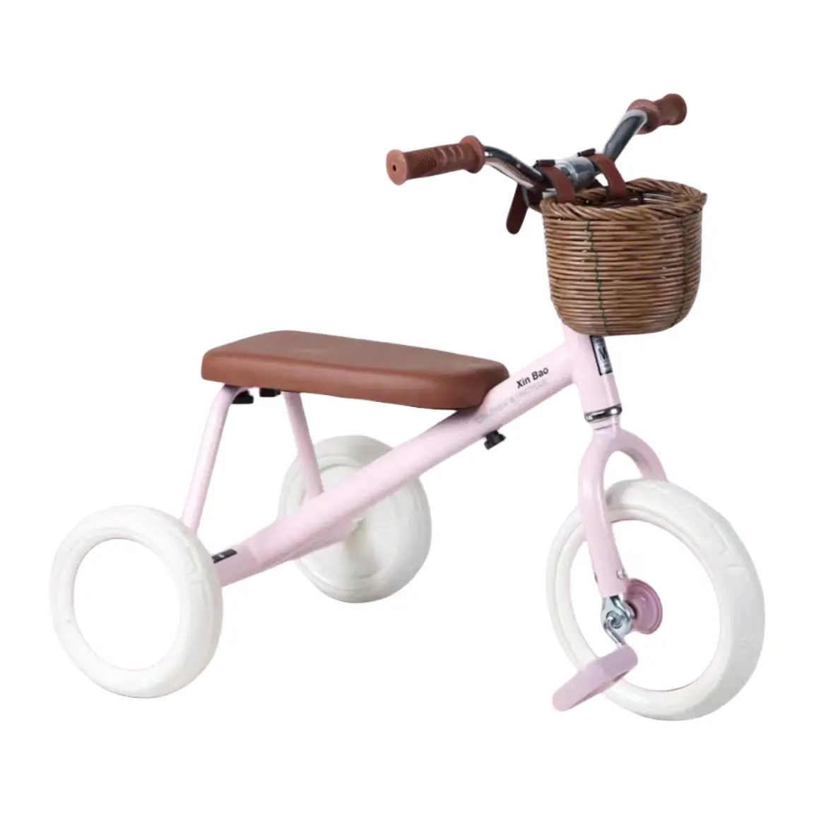 बच्चों के रेट्रो Tricycle, Minimalist डिजाइन, कर सकते हैं सीट 1-2 लोगों, 3 साल पुराने, नॉर्डिक शैली, Pedaling