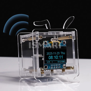 ESP8266 Mini Wetter vorhersage Clock Kit 0,96 Zoll OLED Display Elektronische Uhr Set Unterstützung 2.4G WIFI Netzwerk mit Gehäuse - Product Image 6