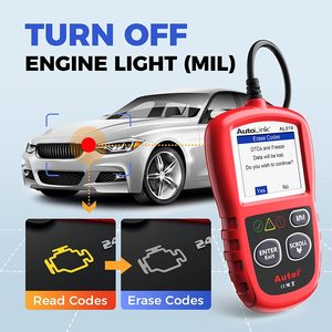 2023新款Autel自动链接Al319汽车Obdii Eobd Obd2诊断工具可编码阅读器，带彩色屏幕Autel Al319 OBD 2扫描仪 - Product Image 4