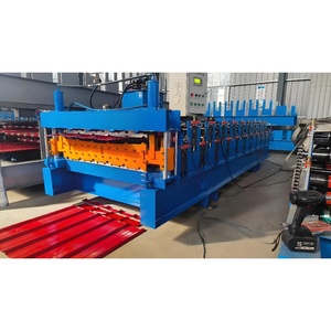 AVITA Roll Forming Making <strong>Machine</strong> Trapezoid Roll Forming <strong>Machine</strong> For Commercial Structures Aluminum Alloy Roof IBR Sheet Making - Product Image 3