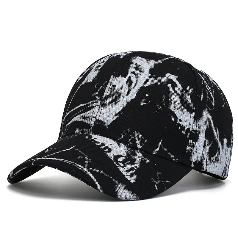 Casquettes de sport tactiques de course en plein air impression complète Hip Hop chapeaux hommes Camo Camouflage élégant sécurité Baseball bosse casquette