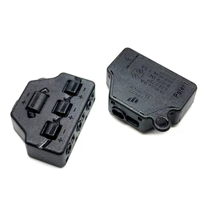 1 entrada 3 salidas LED Unidad especial Trasera DC Power Conector de cable divisor paralelo 1 Entrada 6 Salida Conector divisor enchufable - Product Image 5