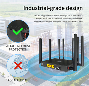 Công nghiệp mt7981b Sim Router 5g mở khóa <span class=keywords><strong>Modem</strong></span> hỗ trợ esim 2.4G 5.8G MIMO wifi với Sim Thẻ 4g5g 3000Mbps doanh nghiệp Router - Product Image 4