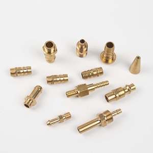 Parti di tornio automatiche in metallo personalizzate lavorazione CNC connettori in rame Non Standard lavorazione parti meccaniche - Product Image 3