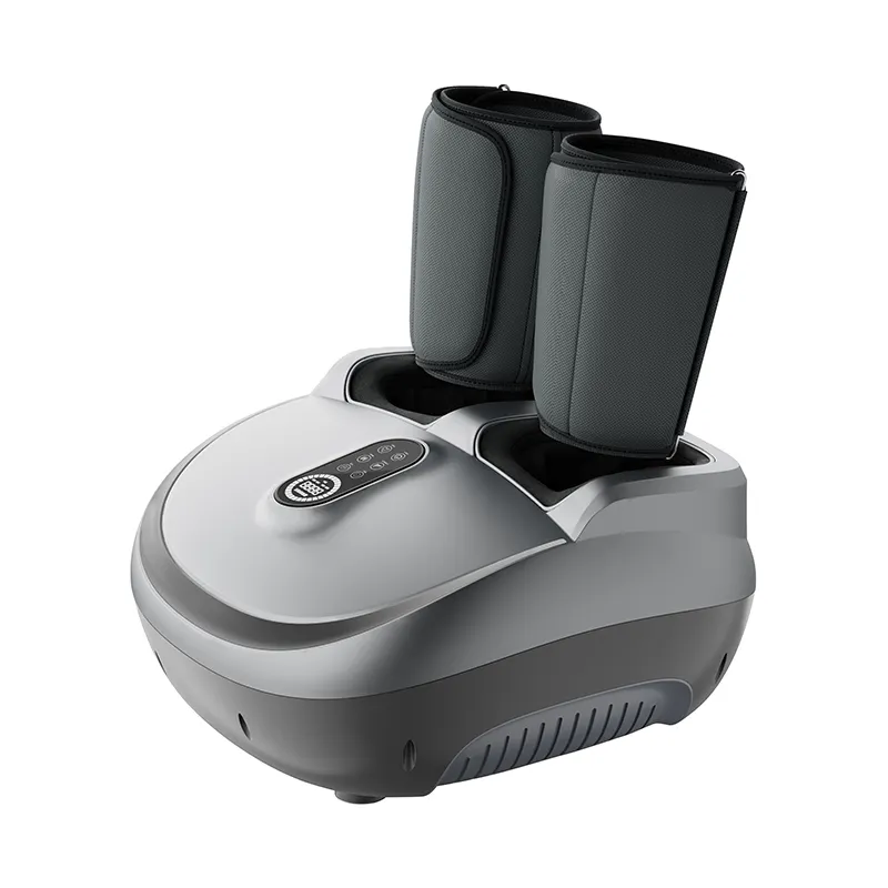 Masajeador de pantorrilla de terapia de infrarrojo lejano con pantalla LED inteligente de alta calidad, masajeador de piernas y pies calentado con Airbag 8D