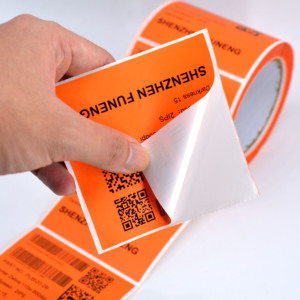 Factory <strong>Custom</strong> QR Code Variable Data Should Be Brushed with Waterproof and Scratch-resistant <strong>Custom</strong> QR Code Stickers
