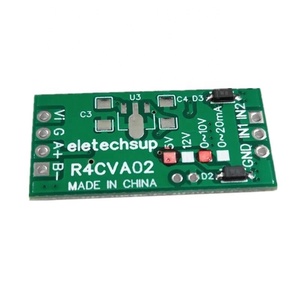 R4CVA02 Mini 2CH Modbus RTU RS485 A/D convertitore per 4-20mA 0-5V 0-10V segnale di ingresso 4-25VDC - Product Image 4